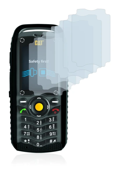Image of the device Caterpillar Cat B25 with a wide variety of screen protectors.