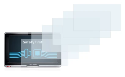 Image of the device Becker Professional 6 LMU with a wide variety of screen protectors.