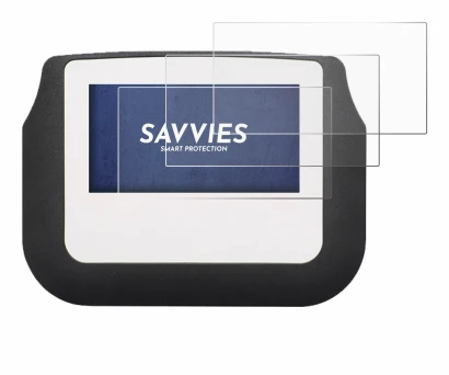 Image of the device Signotec Signature Pad Sigma with a wide variety of screen protectors.