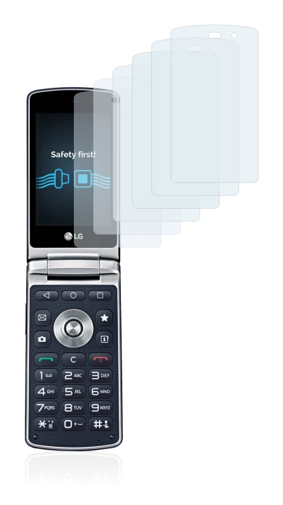 Image of the device LG Wine Smart H410 with a wide variety of screen protectors.