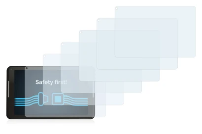 Image of the device Xoro PAD 8W2 with a wide variety of screen protectors.