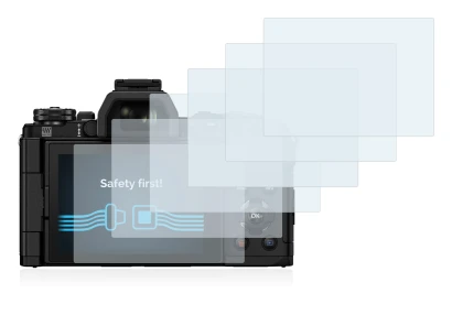 Image of the device Olympus OM-D E-M5 Mark II with a wide variety of screen protectors.