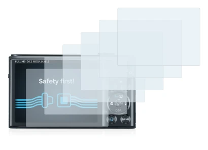 Image of the device Canon PowerShot SX610 HS with a wide variety of screen protectors.