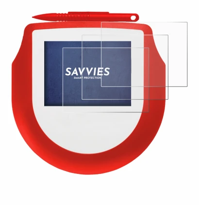 Image of the device Signotec Signature Pad Omega with a wide variety of screen protectors.