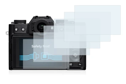 Image of the device Fujifilm X-T10 with a wide variety of screen protectors.