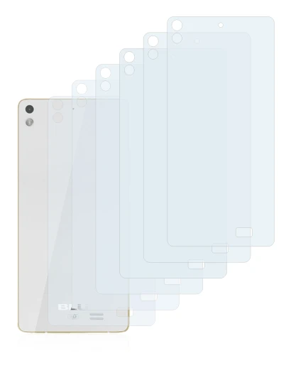 Image of the device BLU Vivo Air (Back) with a wide variety of screen protectors.