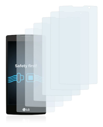 Image of the device LG Logos with a wide variety of screen protectors.