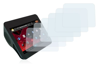 Image of the device Xoro HMT 360 with a wide variety of screen protectors.