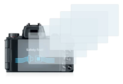Image of the device Canon PowerShot G5 X with a wide variety of screen protectors.