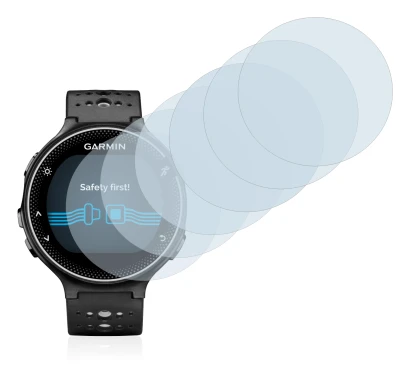 Image of the device Garmin Forerunner 230 with a wide variety of screen protectors.