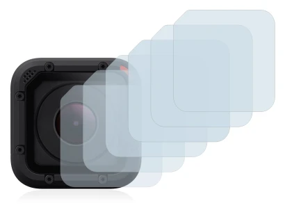 Image of the device GoPro Hero Session with a wide variety of screen protectors.