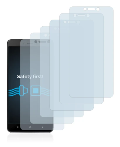 Image of the device Xiaomi Redmi Note 4 with a wide variety of screen protectors.