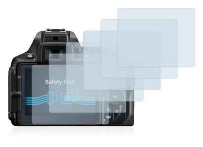 Image of the device Nikon D5600 with a wide variety of screen protectors.