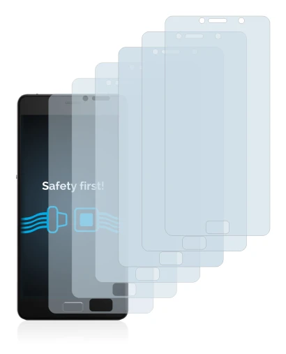 Image of the device Lenovo P2 with a wide variety of screen protectors.