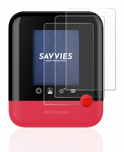 Image of the device Polaroid Pop with a wide variety of screen protectors.