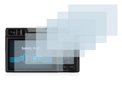 Image of the device Panasonic Lumix DC-TZ91 with a wide variety of screen protectors.