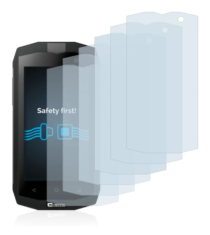 Image of the device Crosscall Trekker M1 with a wide variety of screen protectors.