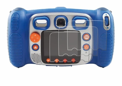 Image of the device Vtech Kidizoom Duo 5.0 with a wide variety of screen protectors.