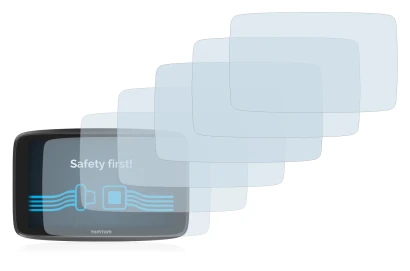 Image of the device TomTom GO Camper with a wide variety of screen protectors.