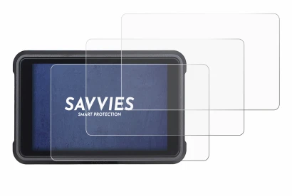 Image of the device Atomos Ninja V with a wide variety of screen protectors.