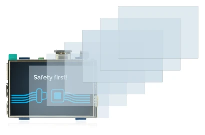 Image of the device Raspberry Pi Touchscreen (3.5") with a wide variety of screen protectors.