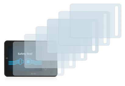 Image of the device ISDT BG-8S with a wide variety of screen protectors.