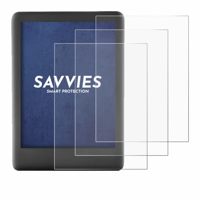 Image of the device Amazon Kindle 2019 (10th Gen.) with a wide variety of screen protectors.