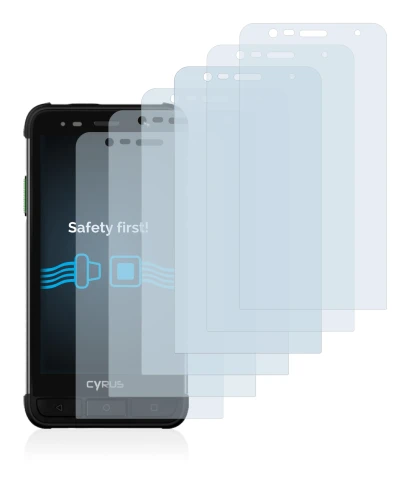 Image of the device Cyrus CS45 XA with a wide variety of screen protectors.
