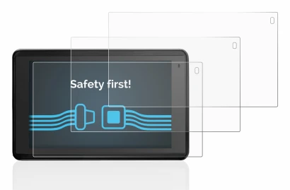 Image of the device Garmin Aera 660 with a wide variety of screen protectors.
