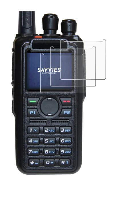 Image of the device AnyTone AT-D878UV Plus with a wide variety of screen protectors.