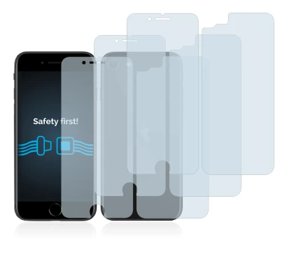 Image of the device Apple iPhone SE 2 2020 (Front+Back) with a wide variety of screen protectors.