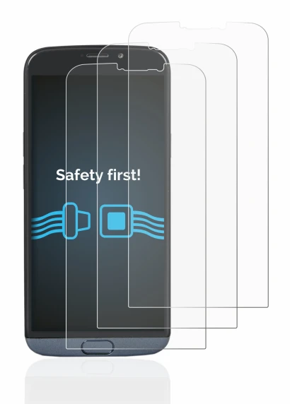 Image of the device Doro 8050 with a wide variety of screen protectors.