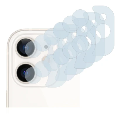 Image of the device Apple iPhone 12 mini (ONLY Camera Lens) with a wide variety of screen protectors.