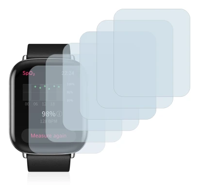 Image of the device Zepp E Square with a wide variety of screen protectors.