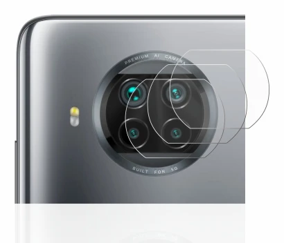 Image of the device Xiaomi Mi 10T Lite (ONLY Camera Lens) with a wide variety of screen protectors.