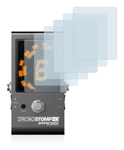 Image of the device Peterson Strobostomp HD with a wide variety of screen protectors.