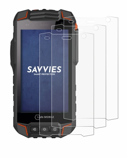 Image of the device i.safe MOBILE IS530.1 with a wide variety of screen protectors.