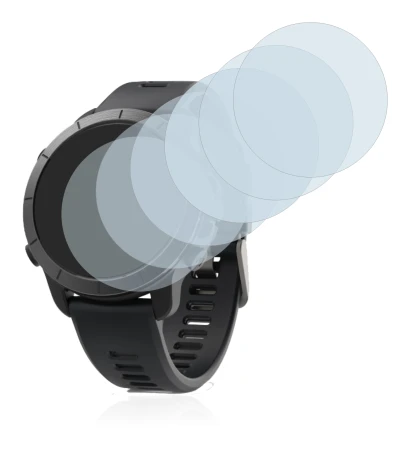 Image of the device Wahoo Elemnt Rival with a wide variety of screen protectors.
