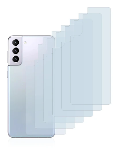 Image of the device Samsung Galaxy S21 (Back) with a wide variety of screen protectors.