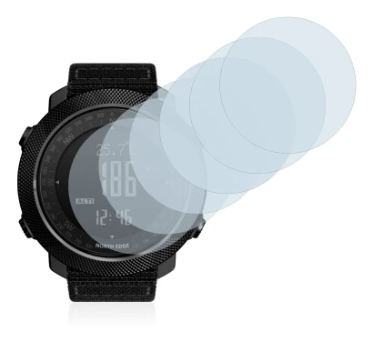 Image of the device North Edge Apache with a wide variety of screen protectors.