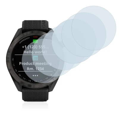 Image of the device Garmin Approach S42 with a wide variety of screen protectors.