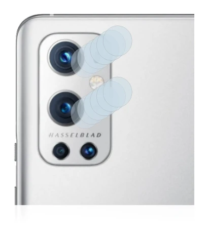 Image of the device OnePlus 9 Pro (ONLY Camera Lens) with a wide variety of screen protectors.