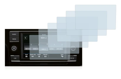 Image of the device Volkswagen T6.1 California 2021 Composition Colour 6.5" with a wide variety of screen protectors.
