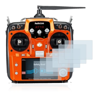 Image of the device RadioLink AT10II with a wide variety of screen protectors.