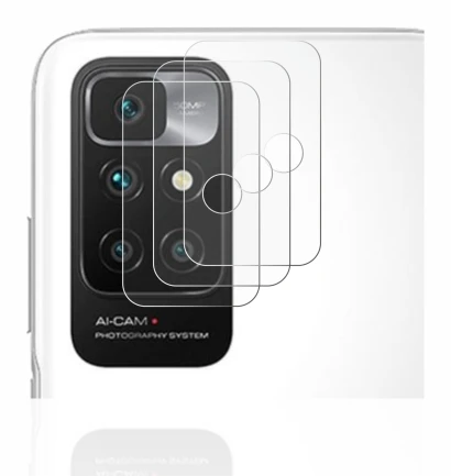 Image of the device Xiaomi Redmi 10 (ONLY Camera Lens) with a wide variety of screen protectors.