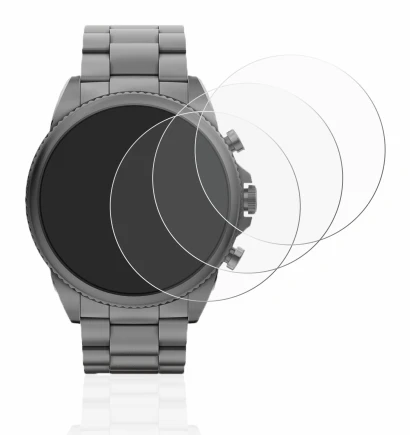 Image of the device Fossil Gen 6 (44mm) with a wide variety of screen protectors.