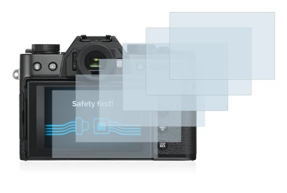 Image of the device Fujifilm X-T30 ll with a wide variety of screen protectors.