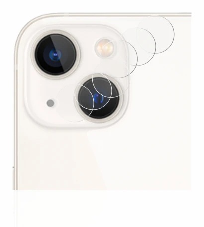 Image of the device Apple iPhone 13 (ONLY Camera Lens) with a wide variety of screen protectors.