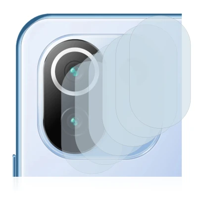 Image of the device Xiaomi 11 Lite 5G NE (ONLY Camera Lens) with a wide variety of screen protectors.