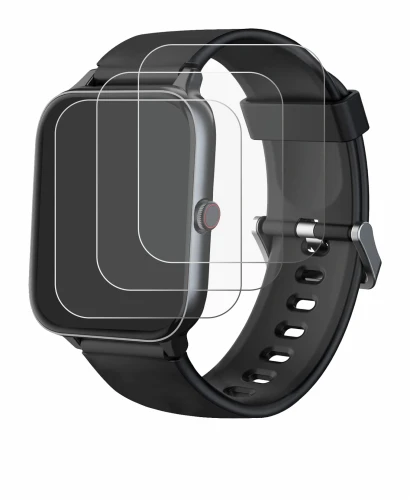 Image of the device Iowodo R3 Pro with a wide variety of screen protectors.